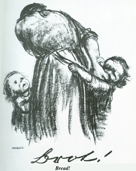 Bread Kathe Kollwitz